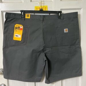 NWT CARHARTT Rugged Flex Canvas Work Shorts Size 48